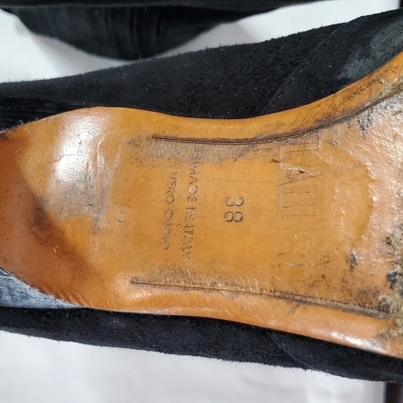 LABUCO Black Suede Ankle Boots in Size 38 - Picture 2 of 16